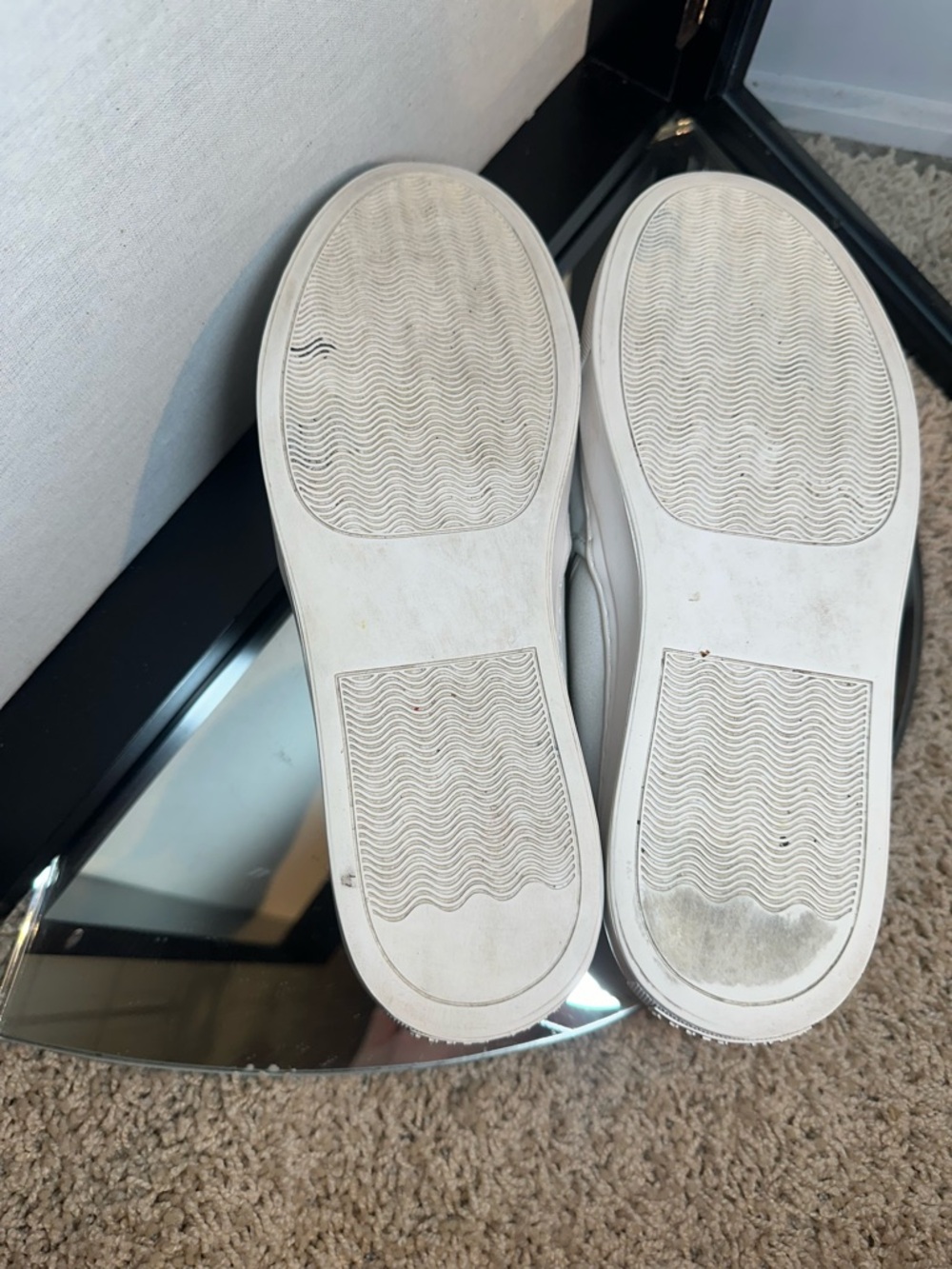 Katy Perry Owl Slip-On S suede Sneakers 7.5 white novelty - Picture 12 of 12
